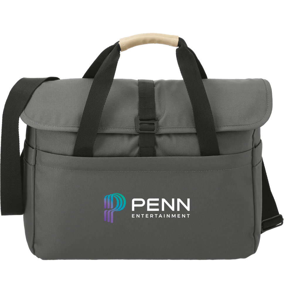 PENN ENT. RECYCLED COMPUTER MESSENGER BAG