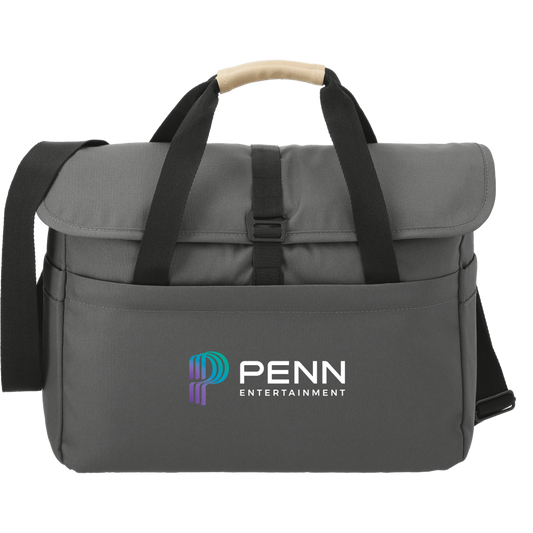 PENN ENT. RECYCLED COMPUTER MESSENGER BAG