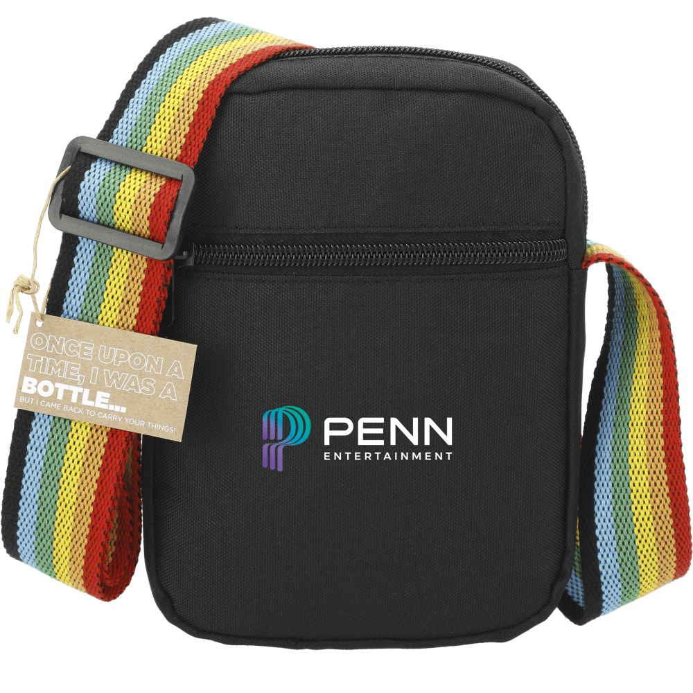 PENN ENT. RAINBOW RPET CROSSBODY TOTE