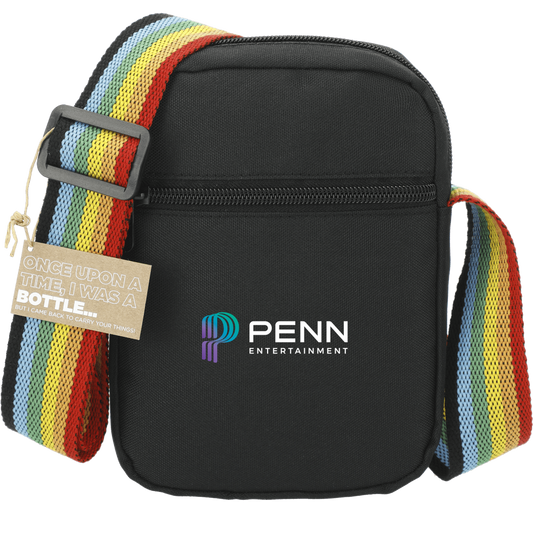 PENN ENT. RAINBOW RPET CROSSBODY TOTE