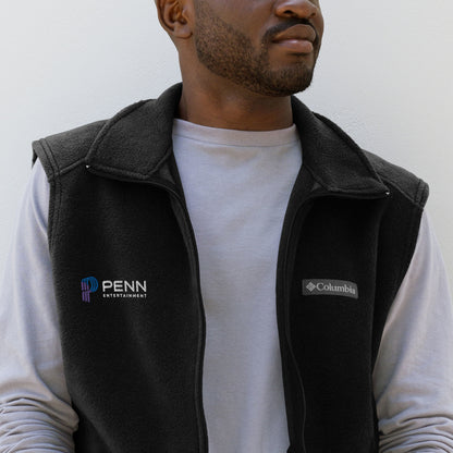 PENN Entertainment Men's Columbia fleece vest