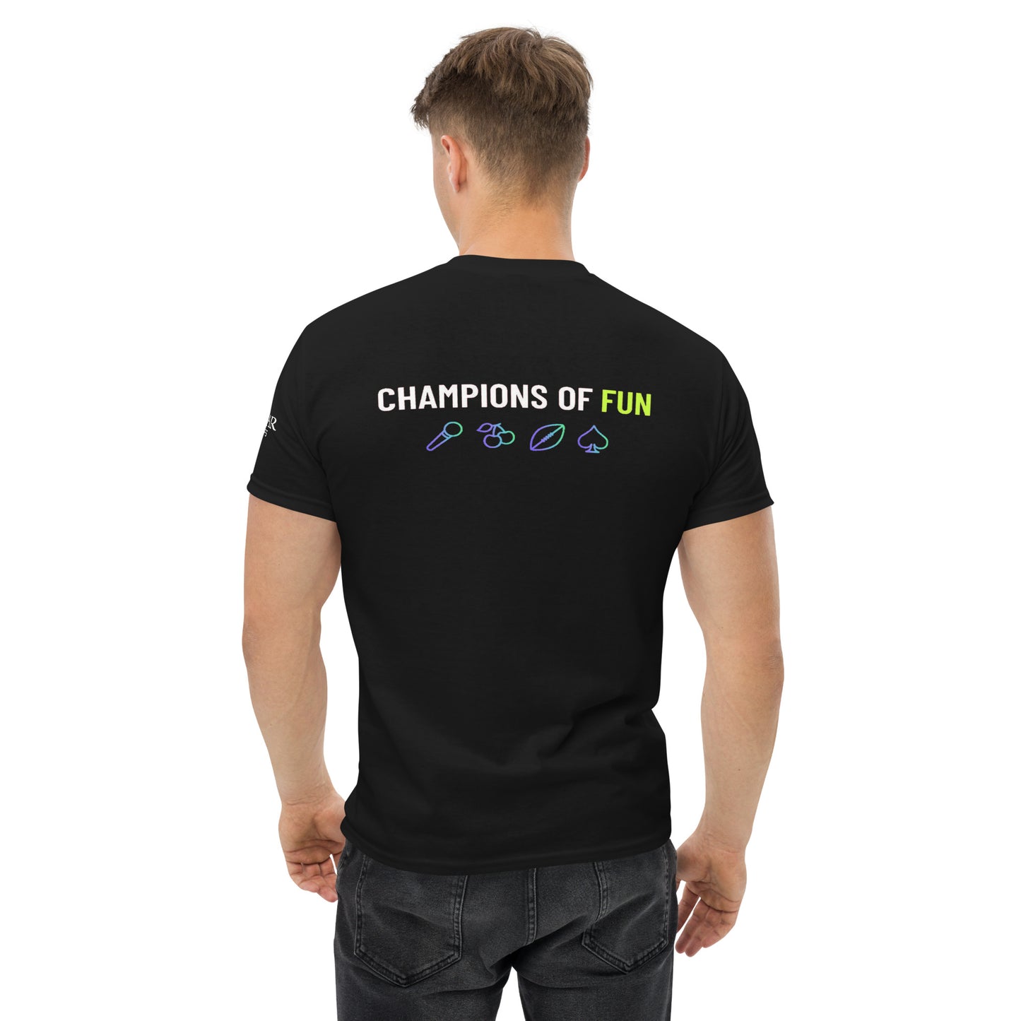 Unisex classic tee - Ameristar Council Bluffs - Champions of Fun