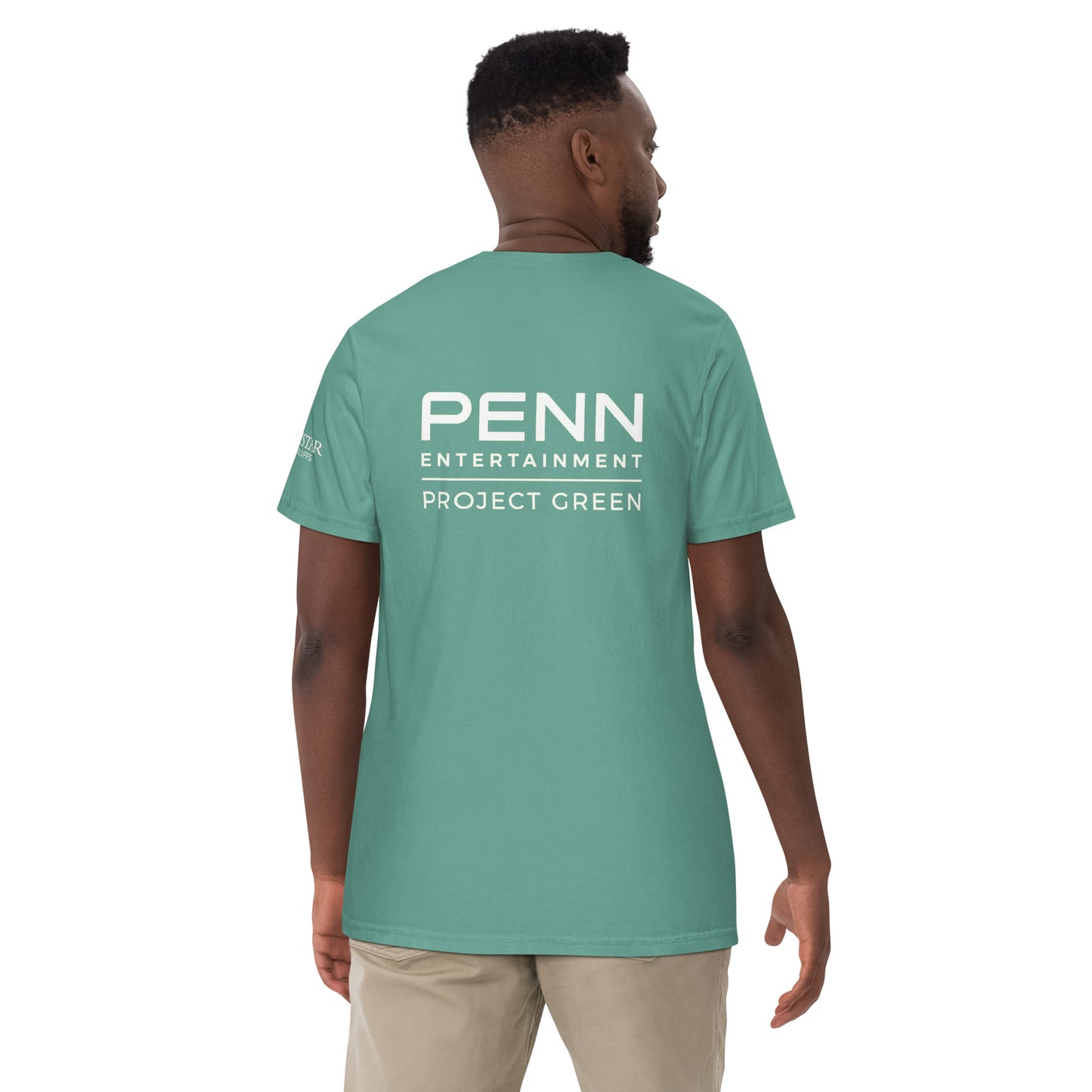 Unisex garment-dyed heavyweight t-shirt - Ameristar Council Bluffs - Project Green