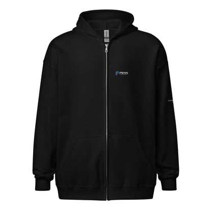 Unisex heavy blend zip hoodie - Plainridge Park