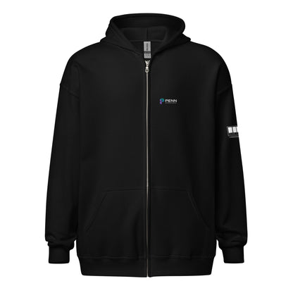 Unisex heavy blend zip hoodie - Prairie State Gaming