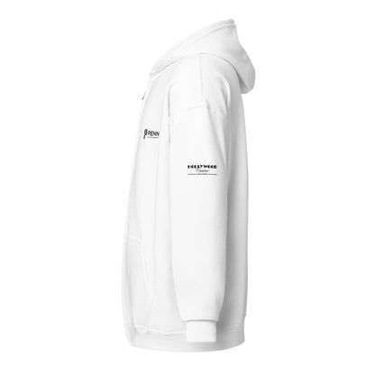 White or Grey Unisex heavy blend zip hoodie - Hollywood Casino - Bangor